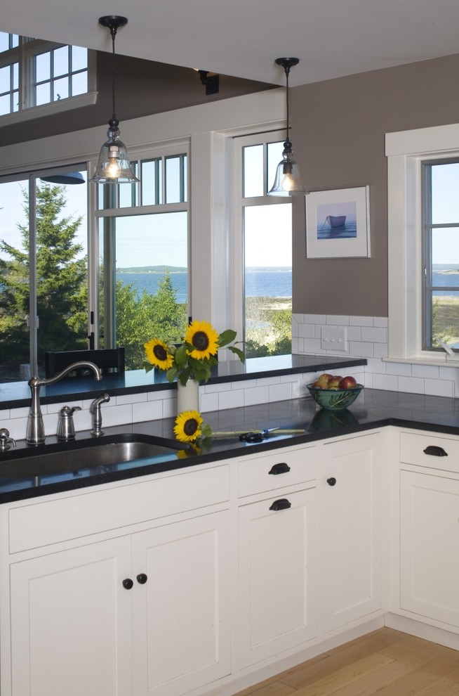 Design ideas for a coastal kitchen in Portland Maine.