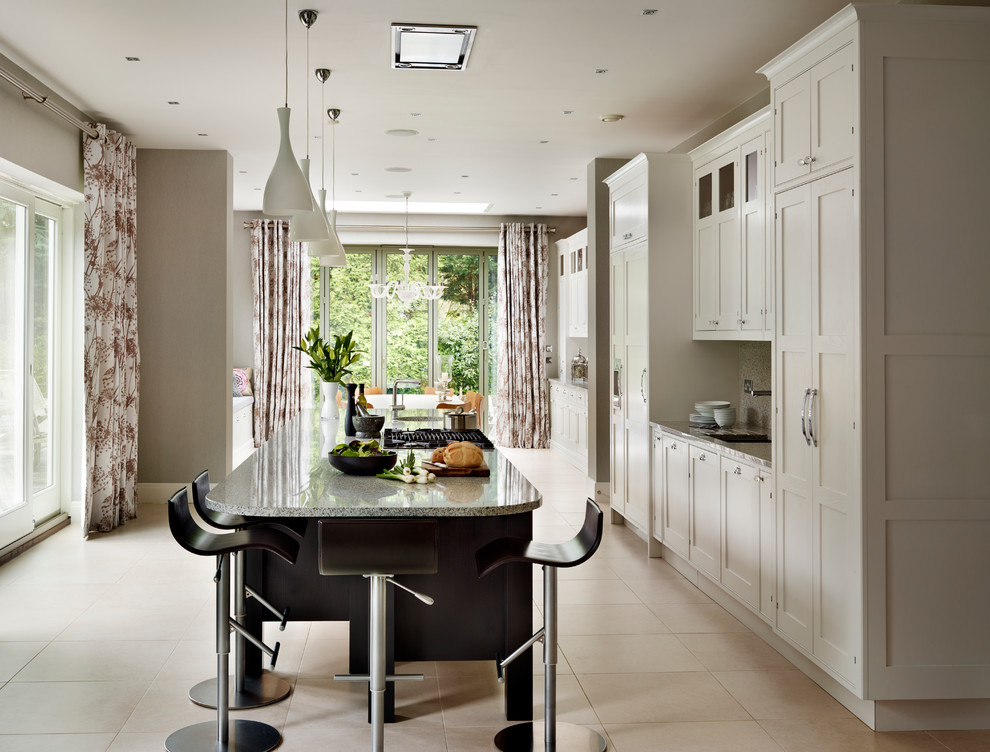 Design ideas for a traditional kitchen in Surrey.