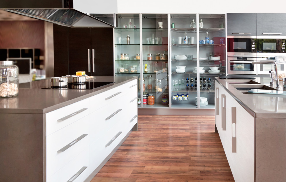 Contemporary kitchen in Madrid.