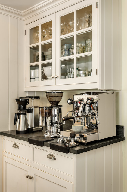 Coffee Station - Country - Kitchen - New York - by Crisp