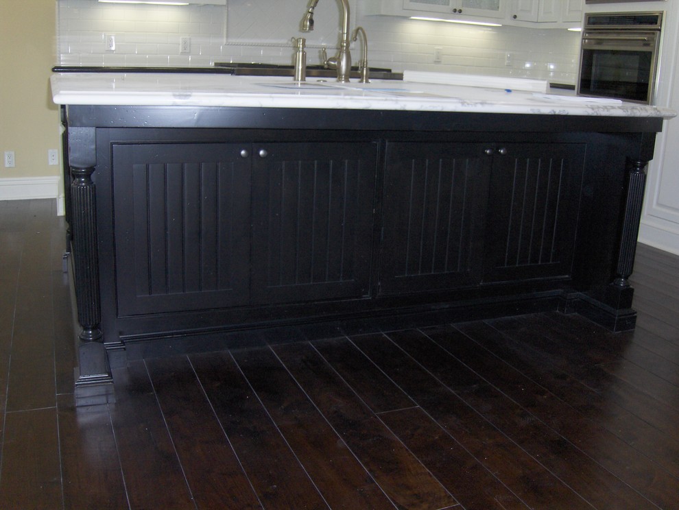 Cohen White Inset Traditional Kitchen Los Angeles by Norm