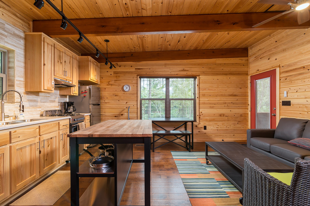 Cold Water Garden Cabins - Rustic - Kitchen - Birmingham - by Dalrymple