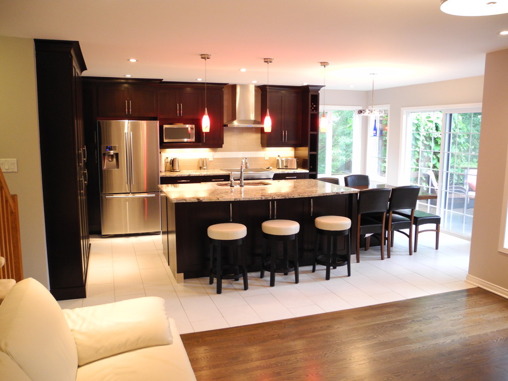 Cole Avenue Renovation Traditional Kitchen Ottawa by OakWood