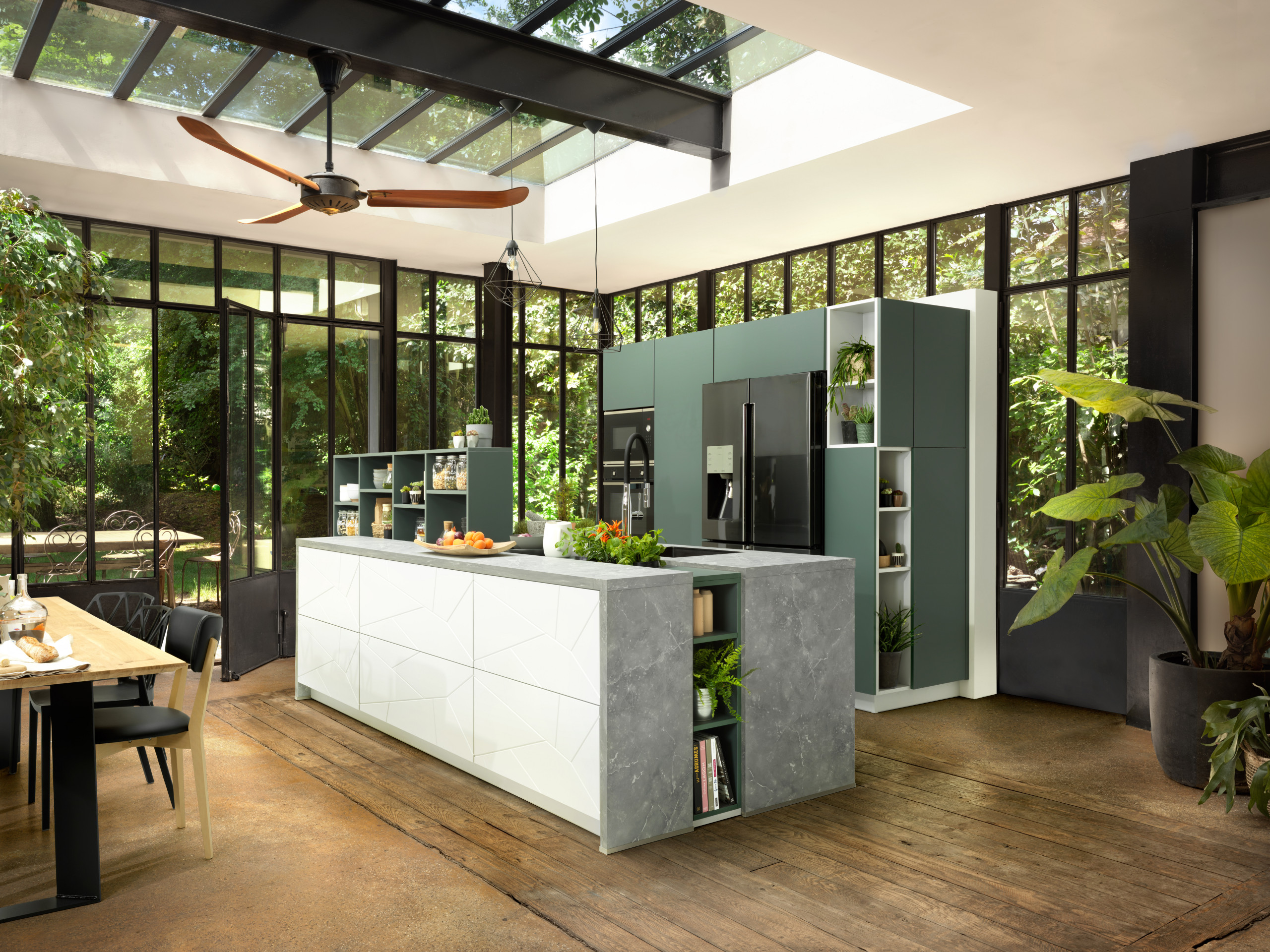 Collection Naturally Modern: Indoor garden - Modern - Kitchen - Surrey - by  Schmidt Kitchens Epsom | Houzz