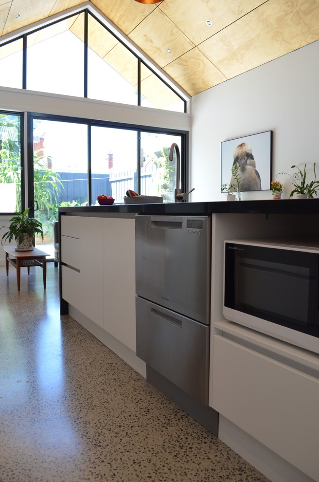 Moderne Küche in Melbourne