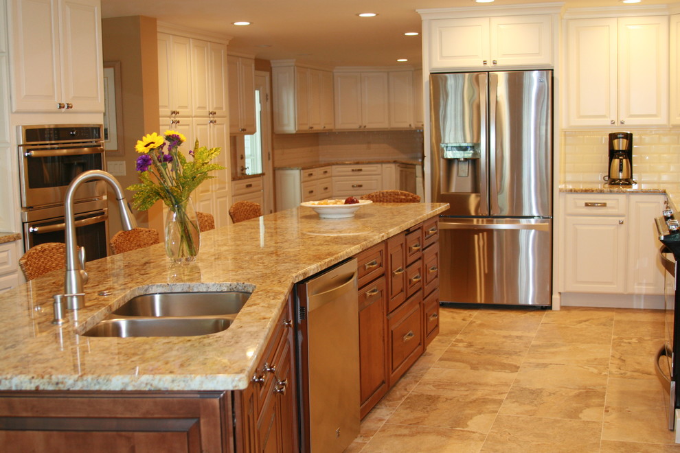 Colonial Dream Granite Kitchen - Traditional - Kitchen - Other - by ...