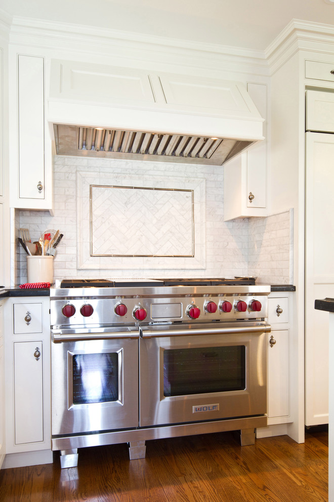 Colonial Kitchen in San Marino Traditional Kitchen Los Angeles