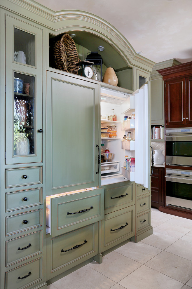 Colorful Kitchen Design - Traditional - Kitchen - Chicago ...
