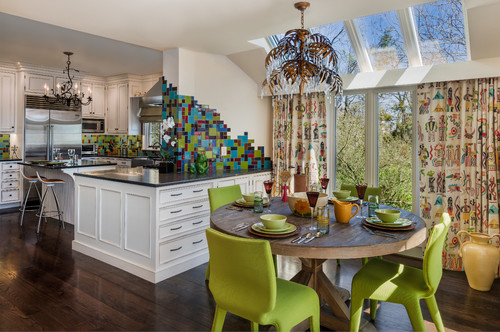 10 Wildly Colorful Kitchens That Thrill and Delight