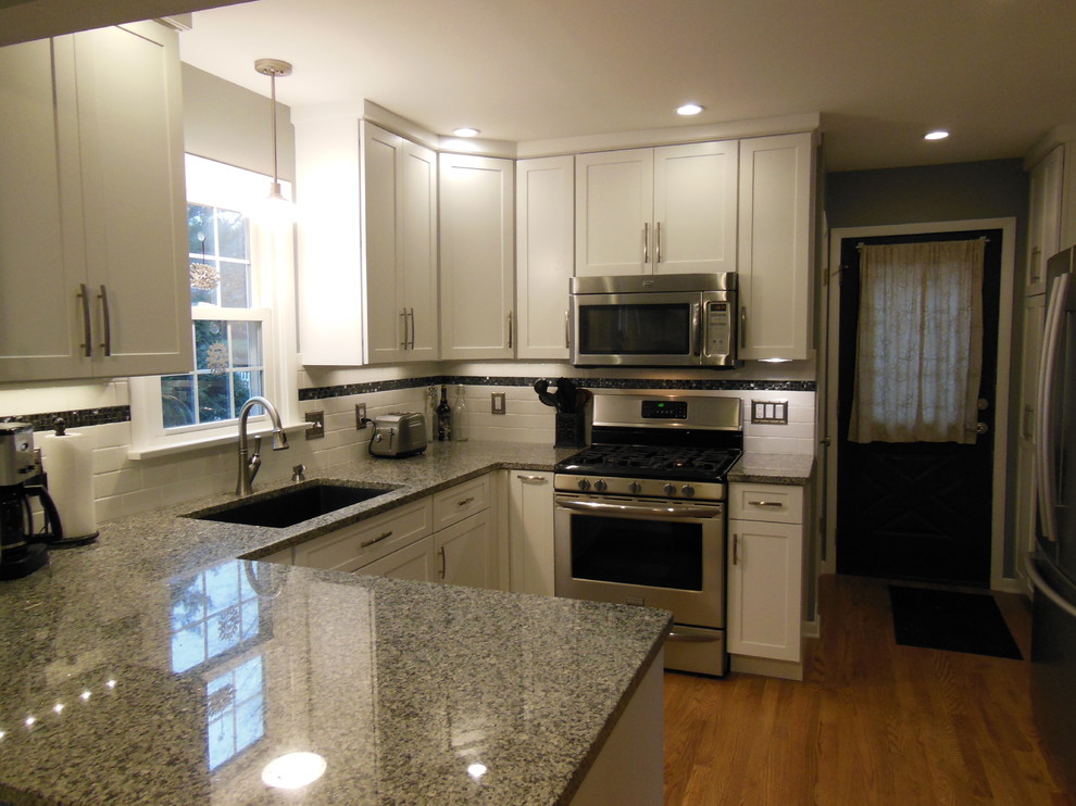 Complete Kitchen Remodel - Diamond Cabinets with Granite Countertops ...