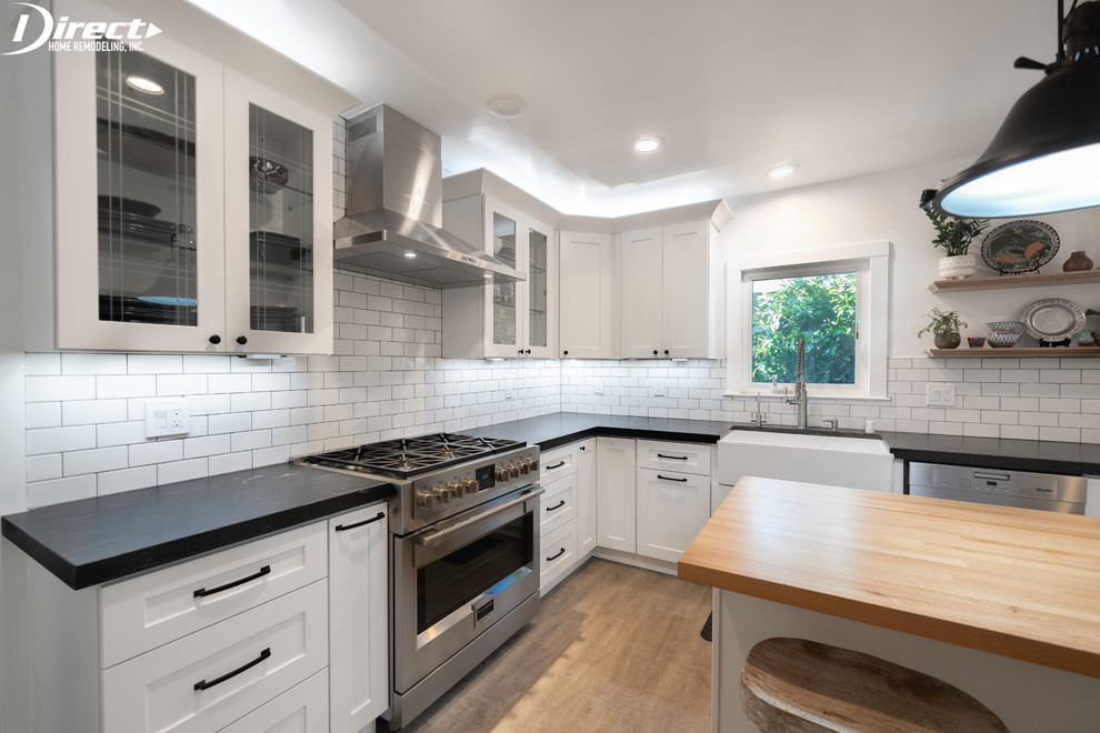 Complete Kitchen Remodel in Alameda Farmhouse Kitchen San