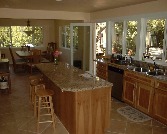 Complete kitchen remodel in Novato, Ca before and after Traditional Kitchen San Francisco