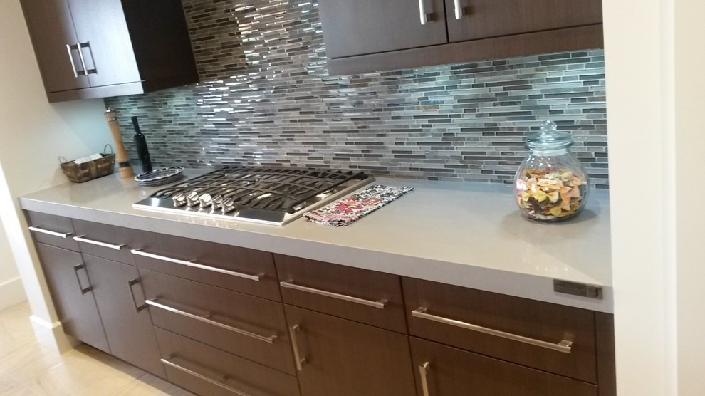 Completed Jobs Modern Kitchen Miami by SunMAC Stone Specialists