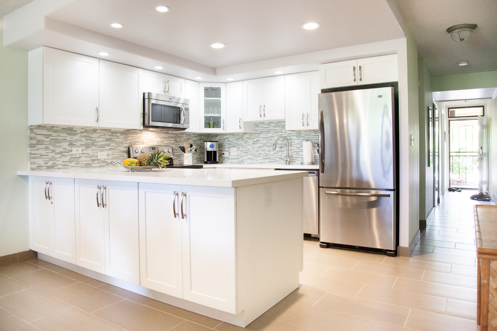 Condo Kitchens Beach Style Kitchen Hawaii by Hawaii's Finest In