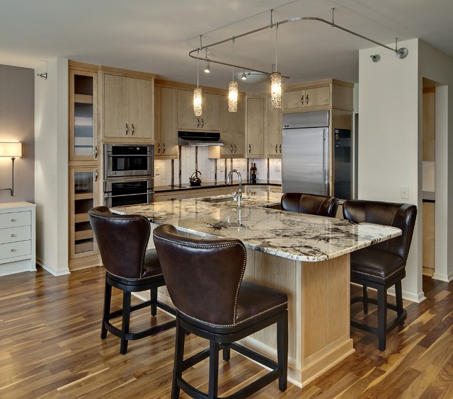 Contemporary Inium Kitchen Minneapolis Houzz Ie Contemporary Inium Kitchen, Pier One Kitchen Island