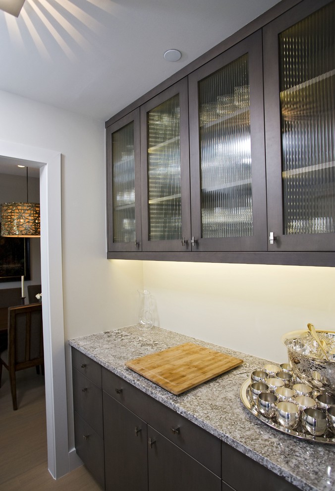 Ub Kitchens - Kitchen Design And Cabinets Contemporary Dark Grey Kitchen & Bath - Contemporary - Kitchen - Austin