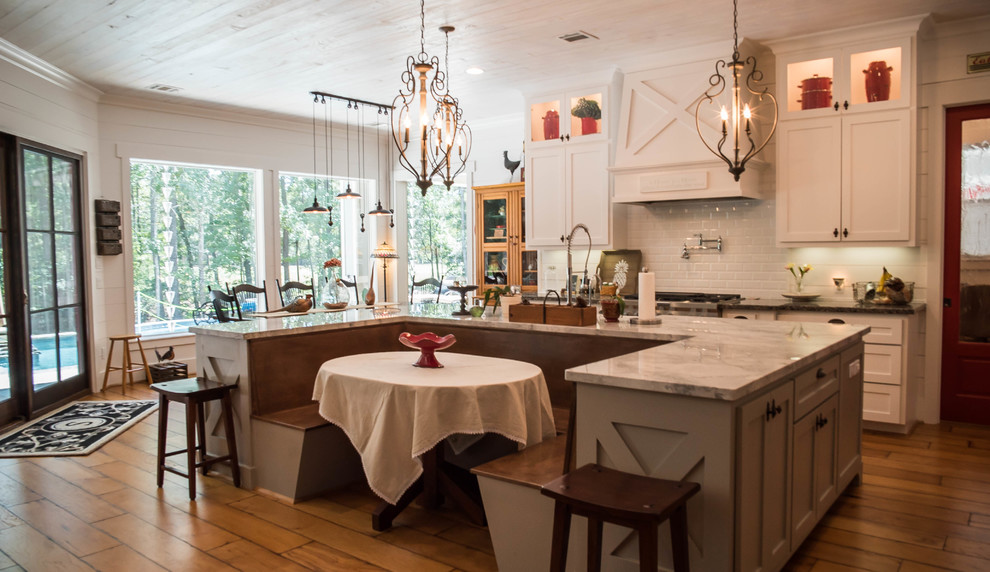 Contemporary Farmhouse - Farmhouse - Kitchen - Houston - by Evermon ...