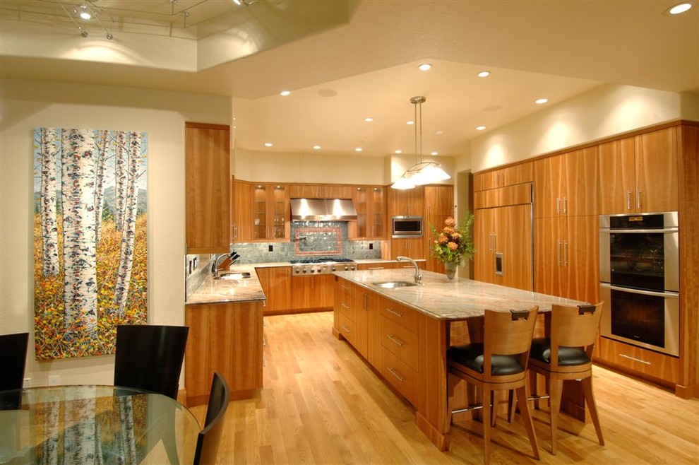 Modern kitchen in Denver.