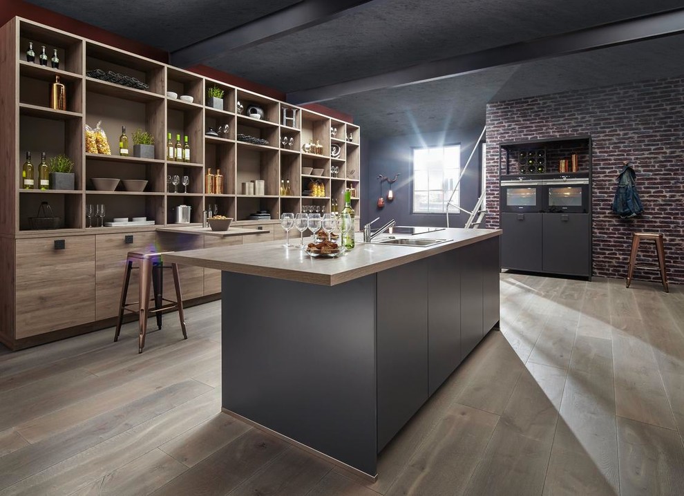 Contemporary Industrial Kitchen Industrial Kitchen London by
