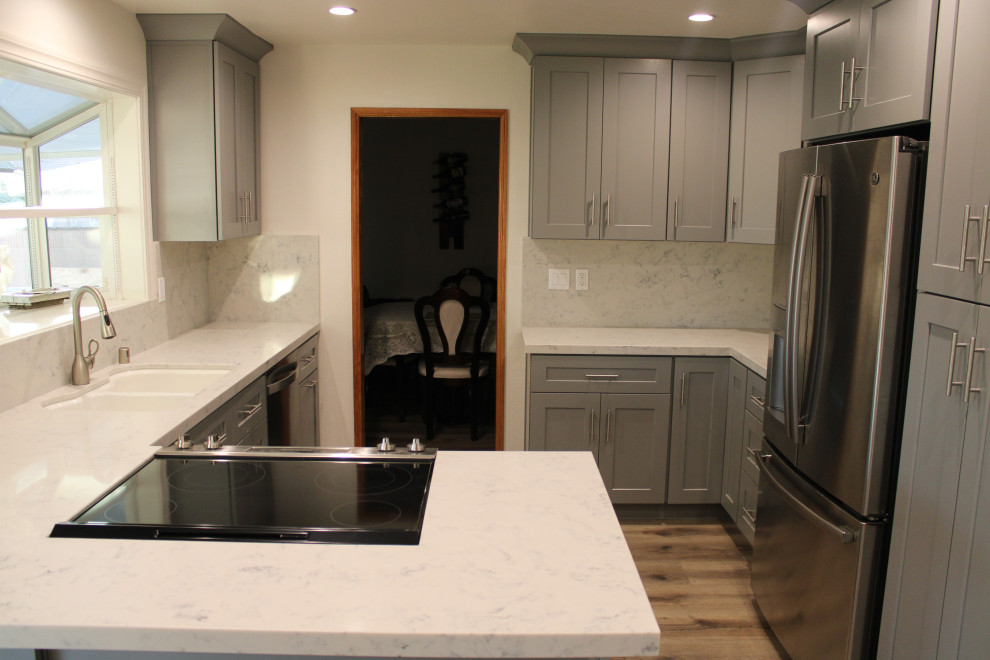 Contemporary Kichen Electic Bathroom San Gabriel Eclectic Kitchen Los Angeles By American Home Improvement Inc