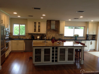 Cary-Cream Kitchen Cabinets - Kitchen Remodeling Bathroom Remodeling -  Fusion Home