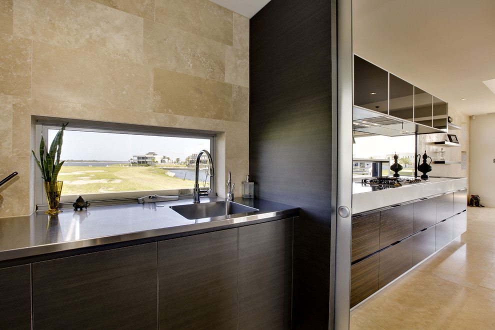 Contemporary Kitchen Design Soverign Island Gold Coast Australia Kitchen Brisbane By Darren James Interiors Houzz