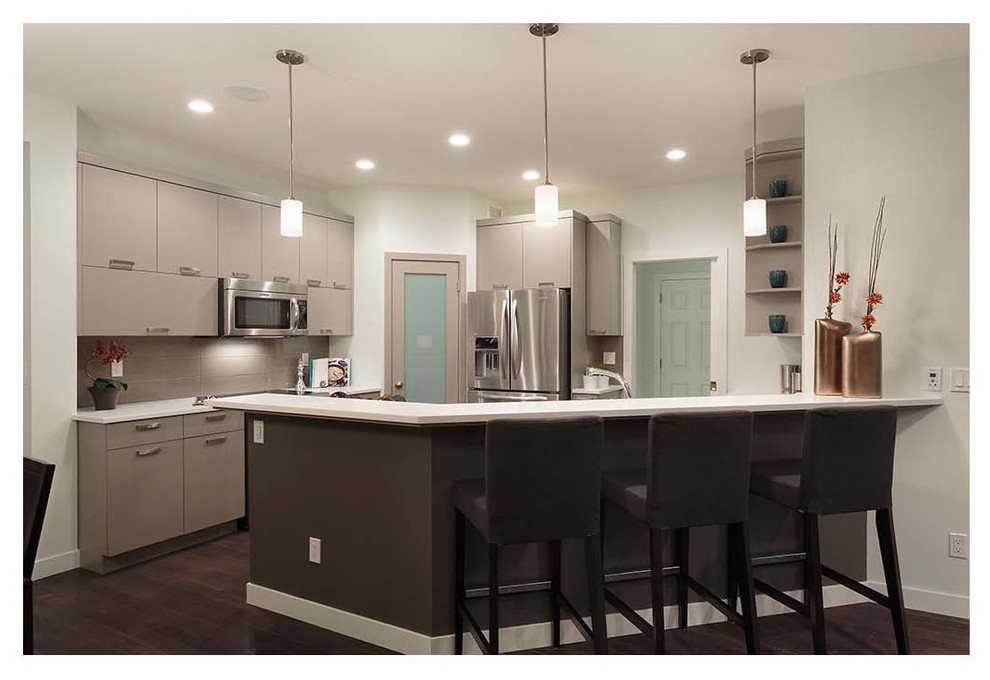 Contemporary Kitchen in Winnipeg, Manitoba Modern Kitchen Other