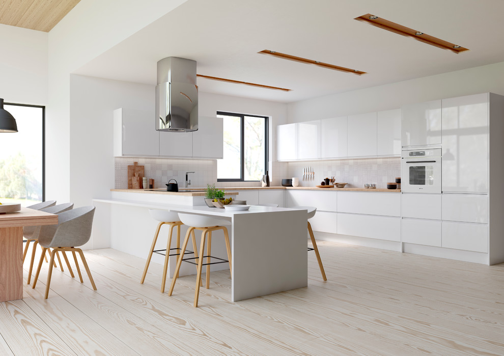 This is an example of a contemporary kitchen in Other.