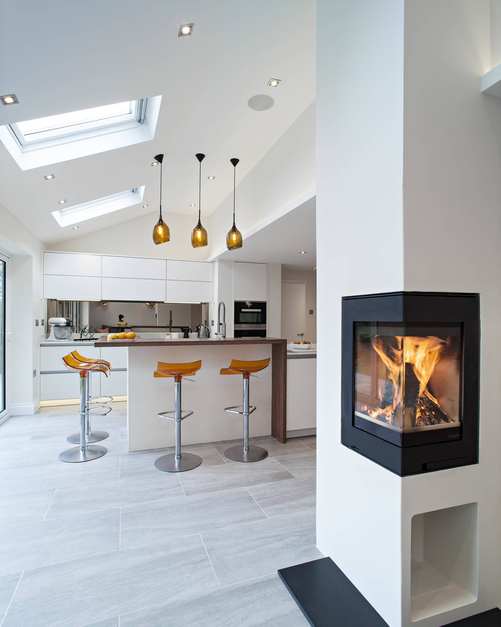 Alternative Ideas for Wood-burning Stoves | Houzz UK