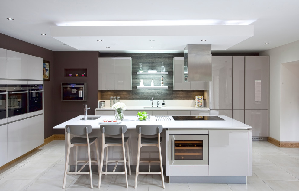 Contemporary Kitchen - Contemporary - Kitchen - Belfast ...