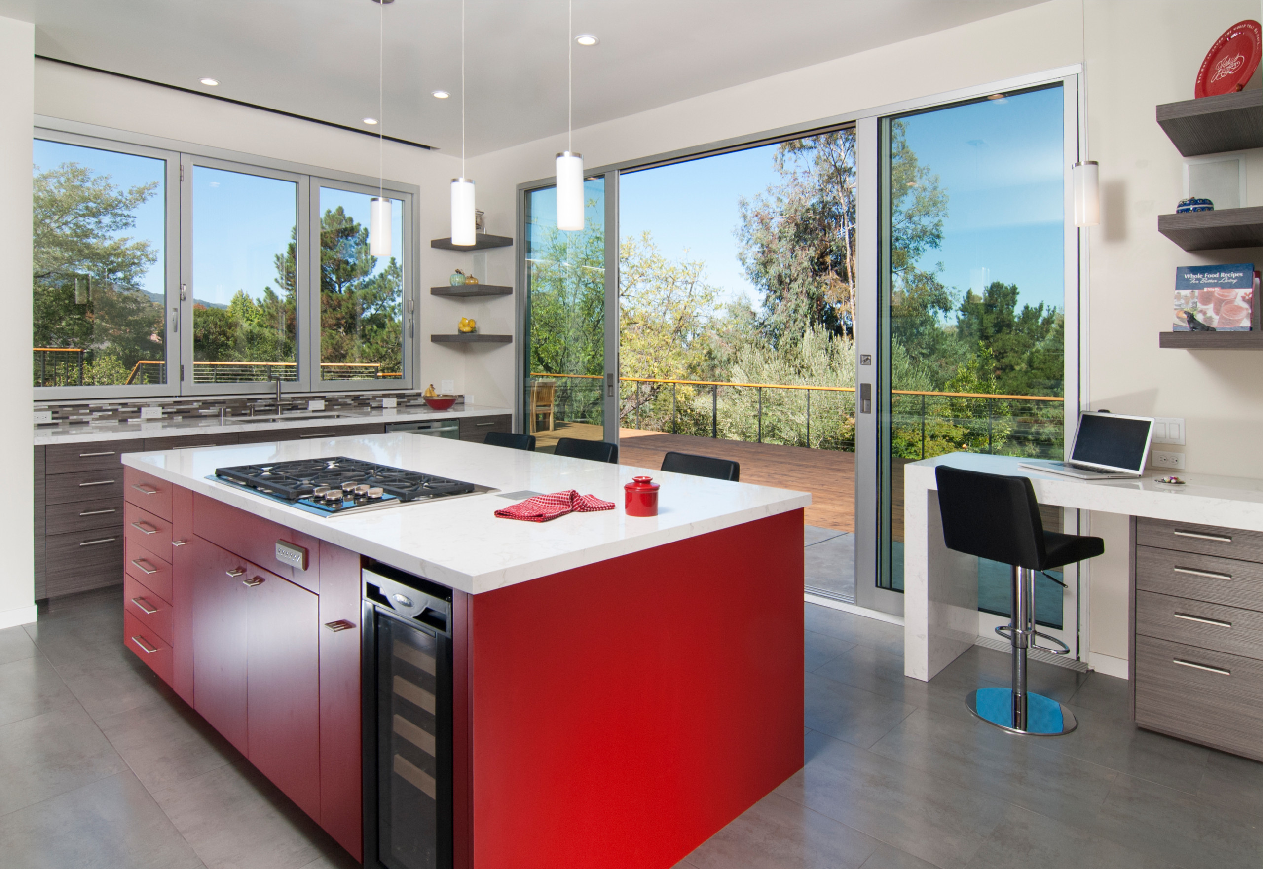 57+ Red Kitchen Cabinets (EXTREMELY HOT) - Stylish Red Cabinets