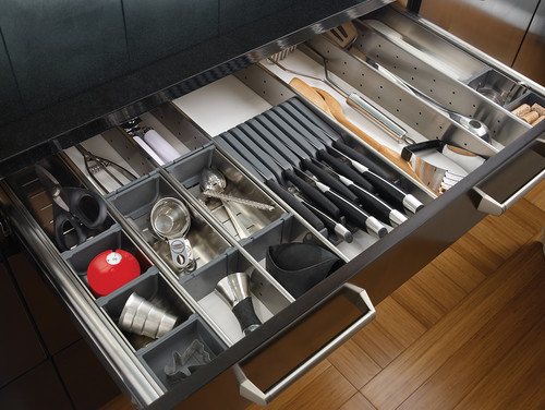 Individual compartment of organized drawer