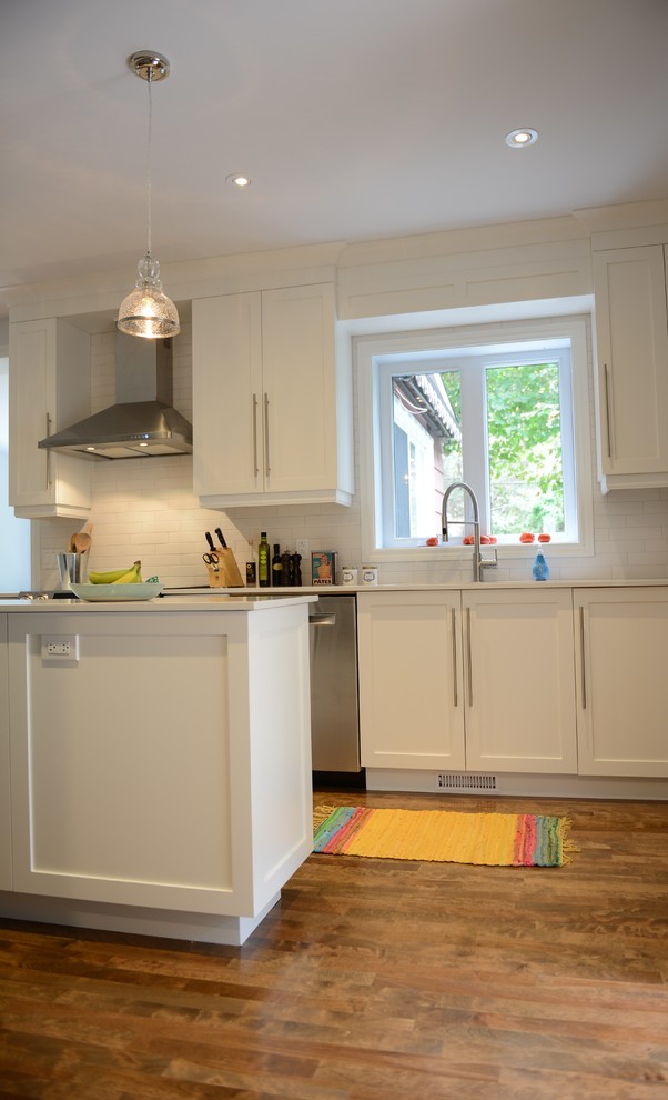 Contemporary Shaker Kitchen Contemporary Kitchen Montreal by