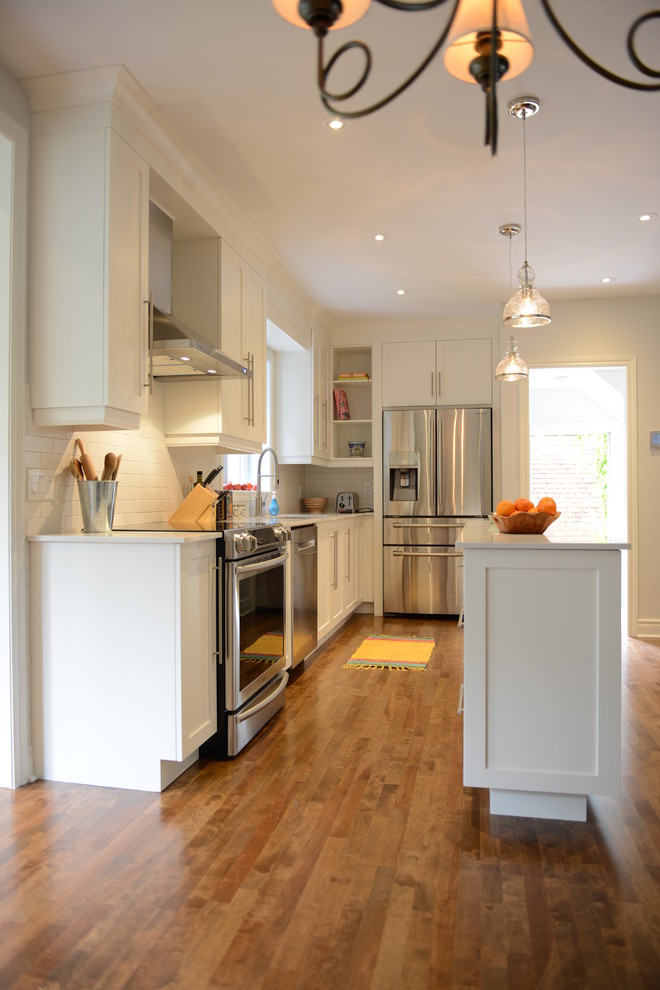 Contemporary Shaker Kitchen Contemporary Kitchen Montreal by