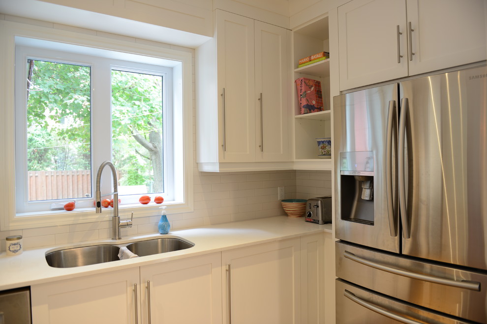 Contemporary Shaker Kitchen Contemporary Kitchen Montreal by