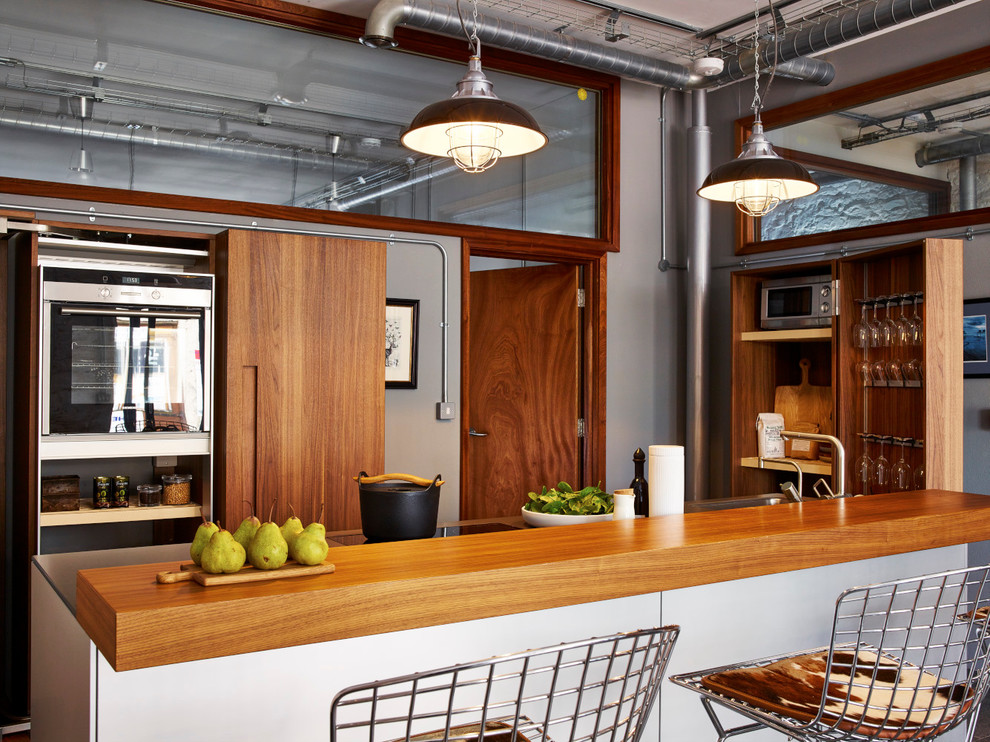 Converted Warehouse Industrial Kitchen Devon by SAPPHIRE SPACES