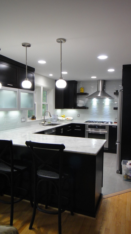 Design ideas for a contemporary kitchen in DC Metro.