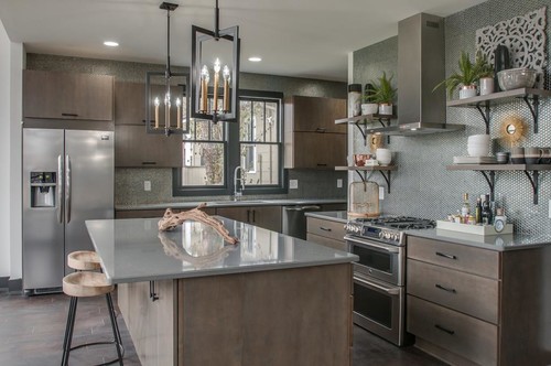 modern Vancouver apartment with elegant cabinets