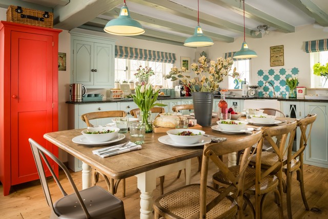 Coolicon Industrial Pendant Lights Turquoise Hummingbird House Country Kitchen Sus By Artifact Lighting Ltd Houzz Uk - Country Industrial Pendant Lighting