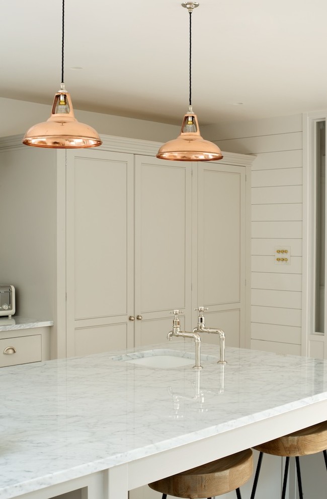 Copper Coolicons In Classic Kitchen By DeVOL Kitchens Contemporary Kitchen London By