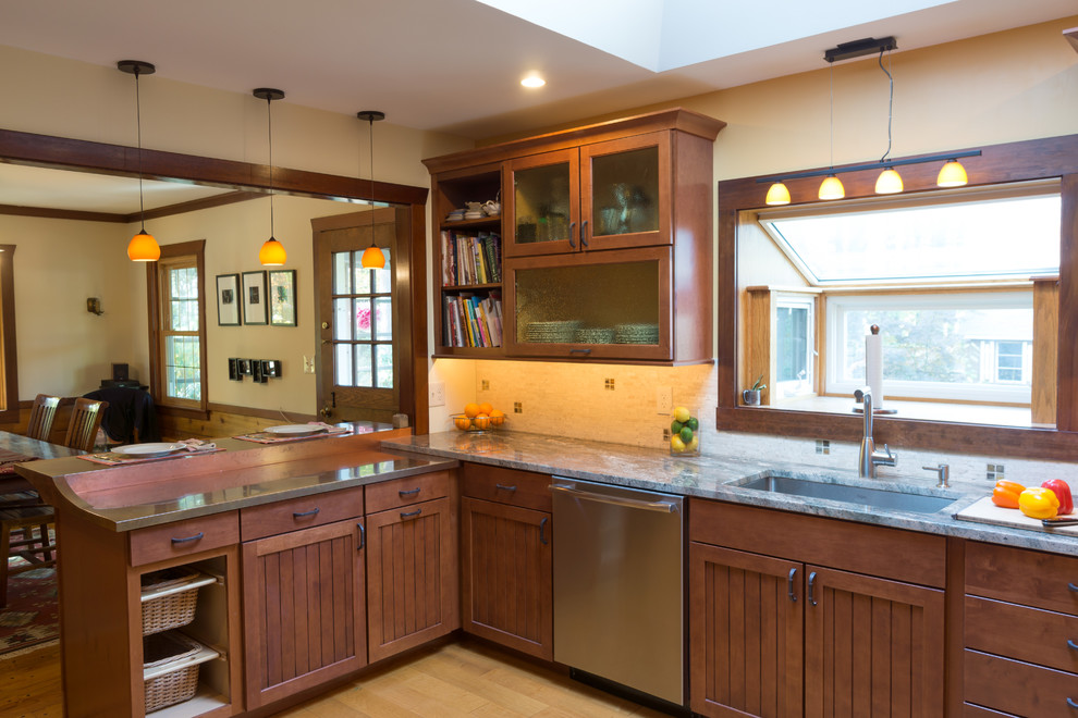 Copper Top Kitchen Transitional Kitchen Providence by Modern