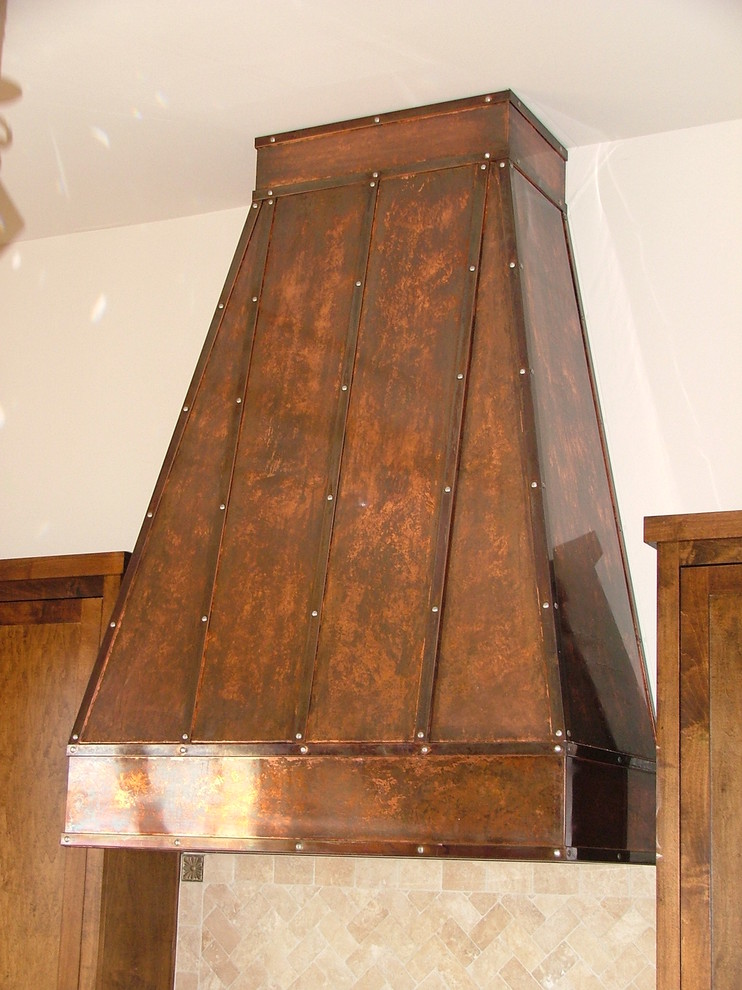 copper vent hood Transitional Kitchen Dallas by Seal Tex Houzz