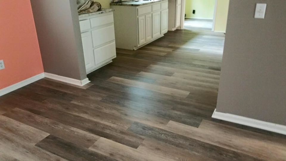 Coretec Luxury Vinyl Plank Modern Kitchen Miami by Act 1