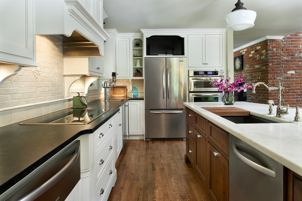 Cottage Style Traditional Kitchen Denver by Greenwood & Stone, Inc. Houzz