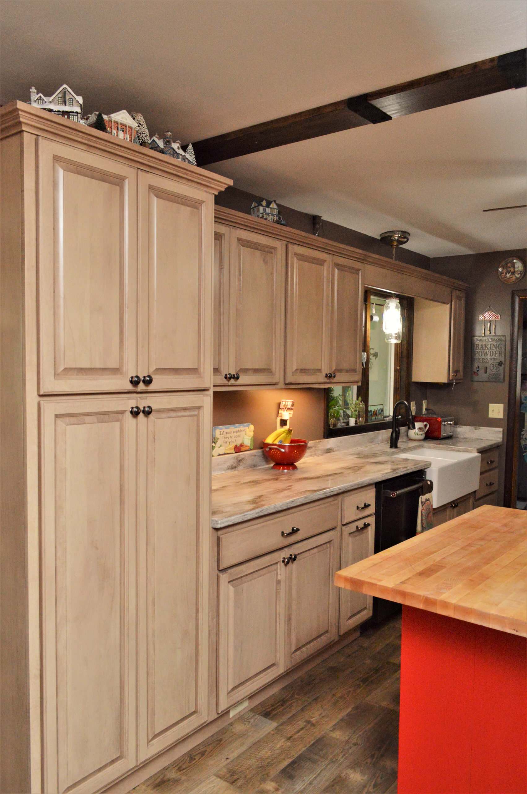 Cottonwood Maple Galley Kitchen. Haas Lifestyle Collection - Farmhouse -  Kitchen - Other - by Bailey's Cabinets | Houzz
