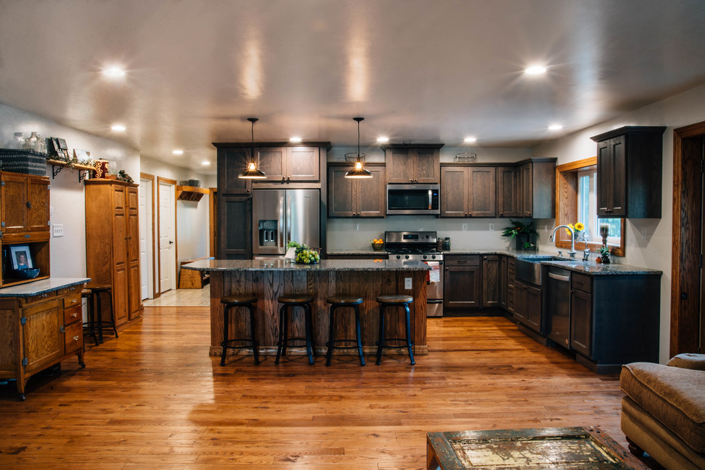 Country Comfort Rustic Kitchen Other by Julie Graf, One of a