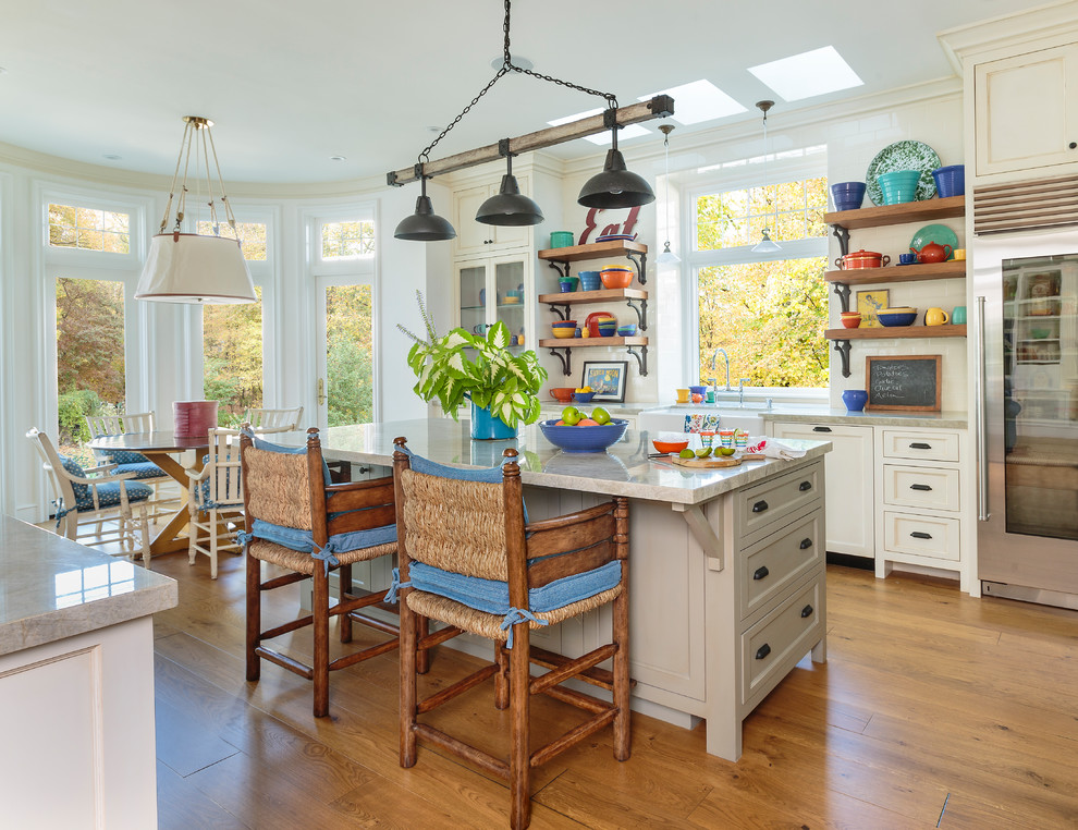 Country Farmhouse Kitchen - Beach Style - Kitchen - Los Angeles - by ...