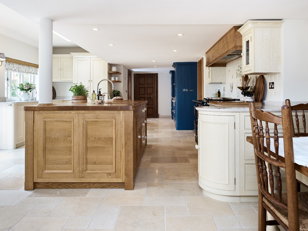 This is an example of a farmhouse kitchen in Berkshire.