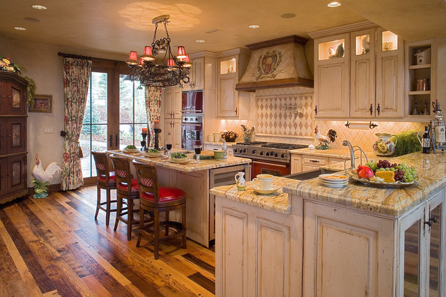 Country French Cottage - Traditional - Kitchen - Salt Lake City - by  Elevation Design Group | Houzz IE