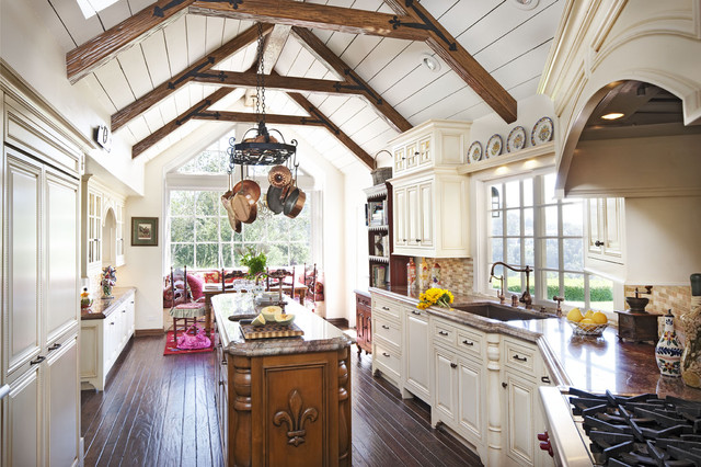 Country French Kitchen - Traditional - Kitchen - Los Angeles - by